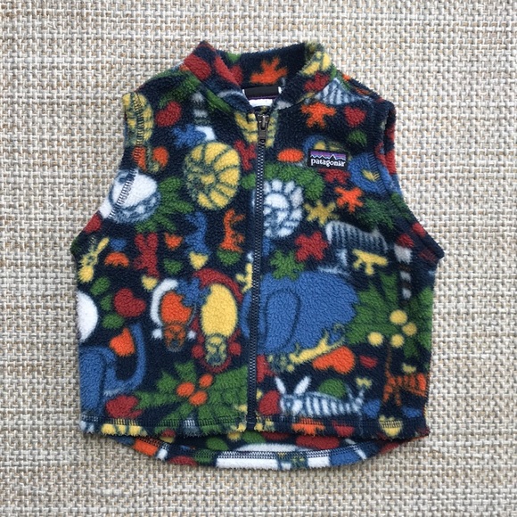 Patagonia Other - Patagonia Fleece Vest (size 12m)